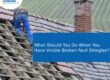 What Should You Do When You Have Visible Broken Roof Shingles?